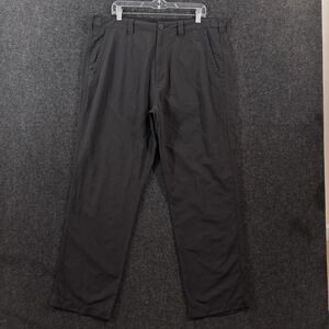 Rohan Stronghold Trousers Pants Men's 40x31 Black Nylon Hiking Chino Casual
